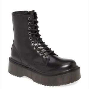 JEFFREY CAMPBELL COMBAT BOOTS